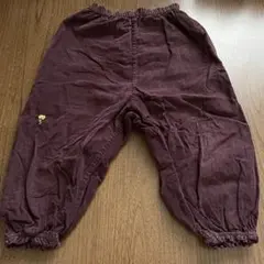 BONTON コーデュロイパンツ　深紫