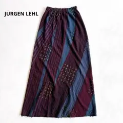 【ヨーガンレール/JURGEN LEHL】パッチワークロングスカート立体ギャザー ヨーガンレール JURGEN LEHL パッチワーク柄 ロングスカート - メルカリ
