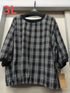 春物　LorenzoRigh オシャレかわいいデザイン　プルオーバー　3Lサイズ