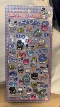 【正規品】サンリオ　はぴだんぶい　ボンボンドロップシール