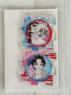 鬼滅の刃　猗窩座　恋雪　つながるアクリルパズル