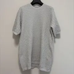 【26年製美品】半袖クルーネックニット/ドライコットンリンクスのサムネイル