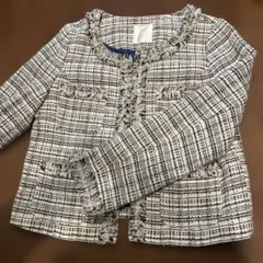 AG by aquagirl ツイードジャケット フリンジ仕上げ