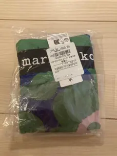 マリメッコ スマートバッグ ウニッコ グリーン×ブルー 新品未使用