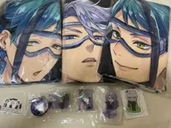 ツイステ　オクタヴィネル　バスタオル　セット　アズール　ジェイド　フロイド