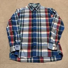 Tommy Hilfiger 長袖シャツ　チェック　青　赤　白　M