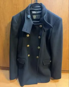 ZARA ナポレオン　ジャケット　金ボタン　ウール　XS