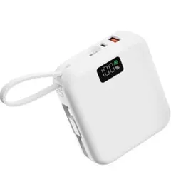 新品 軽量 小型 モバイルバッテリー 10000mAh 4台同時充電のサムネイル