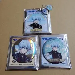 ブルーロック バルーン 缶バッジ アクリルキーホルダー 氷織羊