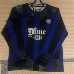 Dime サッカーシャツ M グレー/ブラック Dime ネイビー ゲームシャツ M Dime Final Jersey / Navy