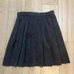 プリーツスカート /チャコールグレー