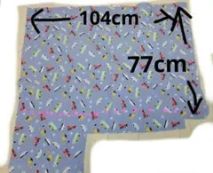 はたらく車　キルティング生地　はぎれ