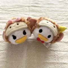 ディズニー　ツムツム　申年　さる　ドナルド　デイジー