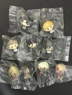 進撃の巨人 一番くじ ちょこのっこフィギュア セミコンプ H賞 I賞