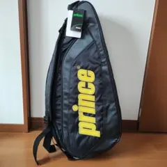 希少廃盤品Prince テニス ラケットバッグ ウッドランドネイビー迷彩柄 
