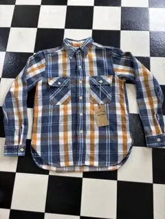 ウエアハウス　WAREHOUSE ネルシャツ　マチ付きのサムネイル