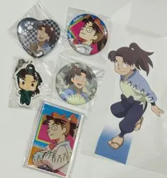 忍たま乱太郎　山田　利吉　dmmスクラッチ アクリルブロック　缶バッジ　ナンジャ