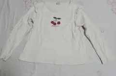 petit main チェリープリント Tシャツ 130