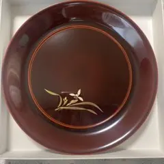 本漆塗り　漆器　皿のサムネイル