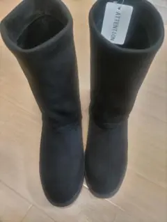 (新品)ブーツ　ブラックＬＬサイズ