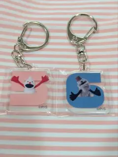 パペットスンスンのノンノンゾンゾン アクリルキーホルダー 2個セット