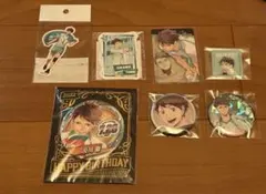 ハイキュー　及川徹　グッズセット　缶バッジ　ステッカー