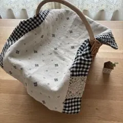 Instagram人気作家 手しごと 刺繍 アラログ かごバッグ バスケット Instagram人気作家 手しごと 刺繍 アラログ かごバッグ バスケット