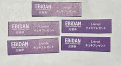 EBiDAN Visual Dictionary 応募券 Lienel