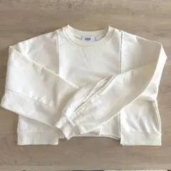 AZUL BY MOUSSY クロップドスウェットトップス