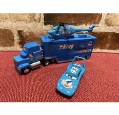 カーズ　マック トラック トレーラー キングダイナコ　 ヘリコプター 3台セット