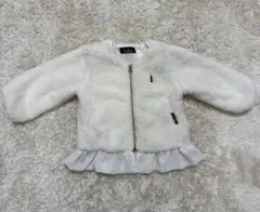 イーストボーイ フリル付きファーアウター