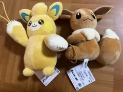 ミュウ ミュウツー イーブイ ぬいぐるみセット ポケモン ぬいぐるみ ミュウ イーブイ 2種セット - メルカリ