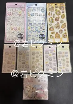 ちいかわベビーミニぷっくり　フレークシール　ボンボンドロップ　ウォーターシール