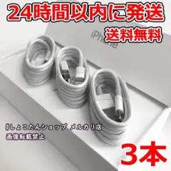 ipad air ケーブル 純正 対応 正規品 同等 充電機 3本