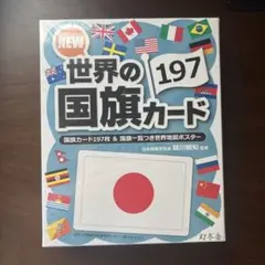 NEW 世界の国旗カード 197 幻冬舎 知育玩具　世界地図のサムネイル