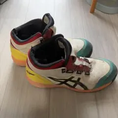 asics 安全靴 ハイカット winjob cp302 marble 限定色 - メルカリ