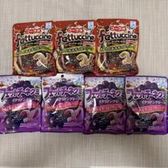 ブルボン フェットチーネグミ コーラ＆イタリアングレープ 7袋セット