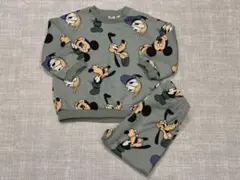 H&M トレーナー セットアップ ディズニー ミッキー ドナルド 90cm