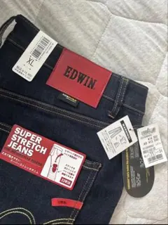 EDWIN バイク用 スーパーストレッチジーンズ XL インディゴのサムネイル