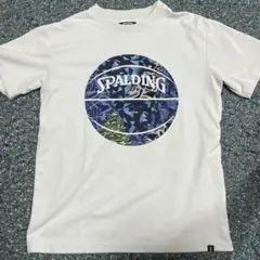 SPALDING バスケットボール Tシャツ ホワイト Lサイズのサムネイル