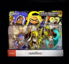 【未開封】amiibo Splatoon トリオセット