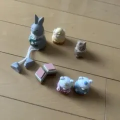 ミニチュア フィギュア 6点セット