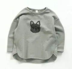 【再値下げ】apres les cours DOGモチーフトレーナー　ミント