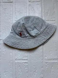 Ralph Lauren リバーシブル バケットハット ストライプ 星柄