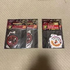 ハッピーくじ デッドプール＆ウルヴァリン 一番くじ H賞 ダイカットステッカー