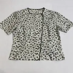 Vintage 昭和レトロ　美品　花柄ブラウス