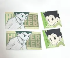 HUNTER × HUNTER スクエアステッカー カード ゴン 4個セット