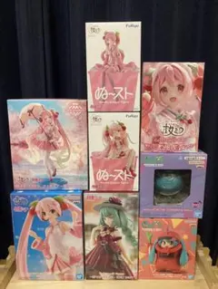 プライズ 初音ミク フィギュアセット