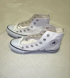 【新品未使用】Converse All Star Hi White 24cm
