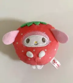 サンリオ　マイメロディ フルーツ着ぐるみマスコット〜いちご〜